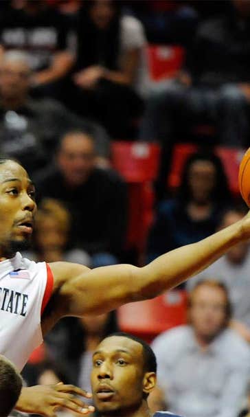 Shrigley leads No. 6 SDSU over Utah State, 60-45